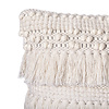 Boho Kissen Quadratisch - Basai 325 Creme - thumbnail 1
