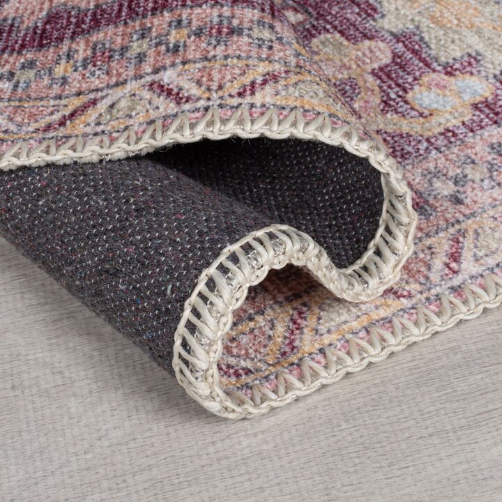 Waschbarer Teppich - Reido Traditional Rosa - 4