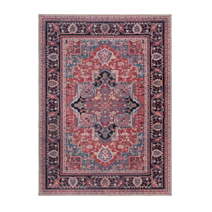 Waschbarer Teppich - Reido Traditional Rot - 1