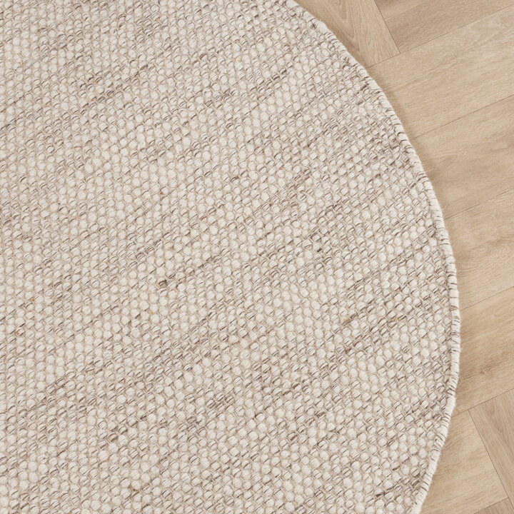 Wollteppich Organisch - Bliss Beige Meliert - 4