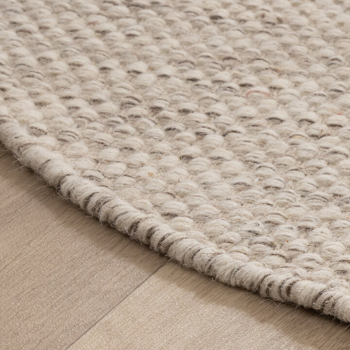 Wollteppich Organisch - Bliss Beige Meliert - 5