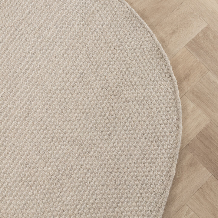 Wollteppich Organisch - Bliss Creme Weiß - 4