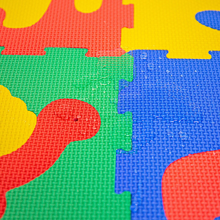 Foam Puzzlematte - Sam Safari Bunt - 2