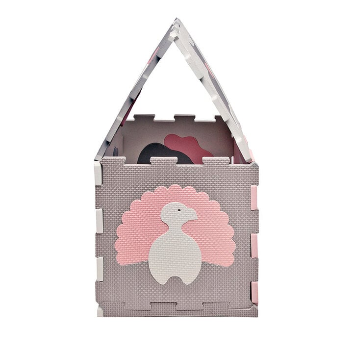 Foam Puzzlematte - Sam Bauernhof Rosa - 2