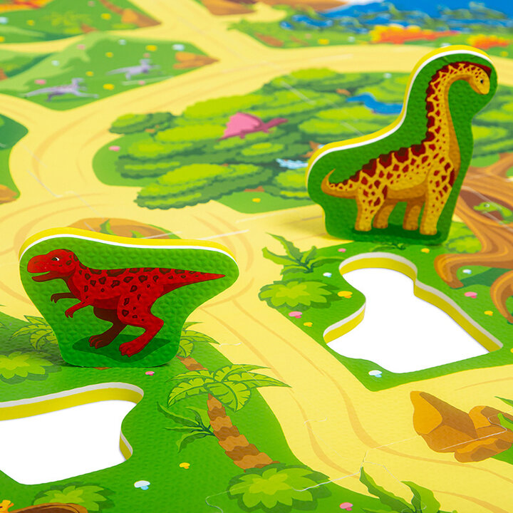 Foam Puzzlematte - Max Dino Bunt - 3