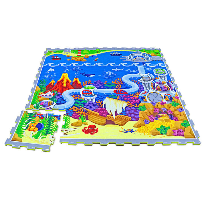 Foam Puzzlematte - Max Ozean Bunt - 1