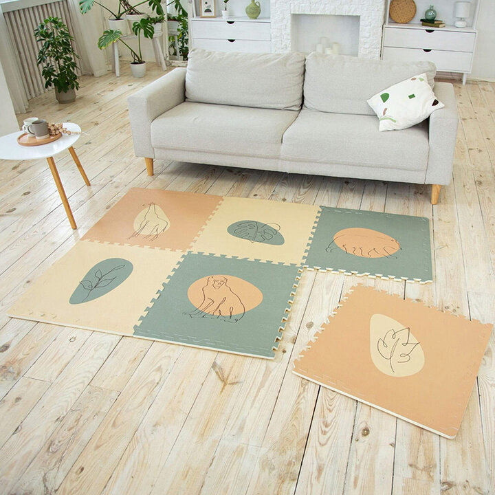 Foam Puzzlematte - Vic Jungle Terrakotta - 2