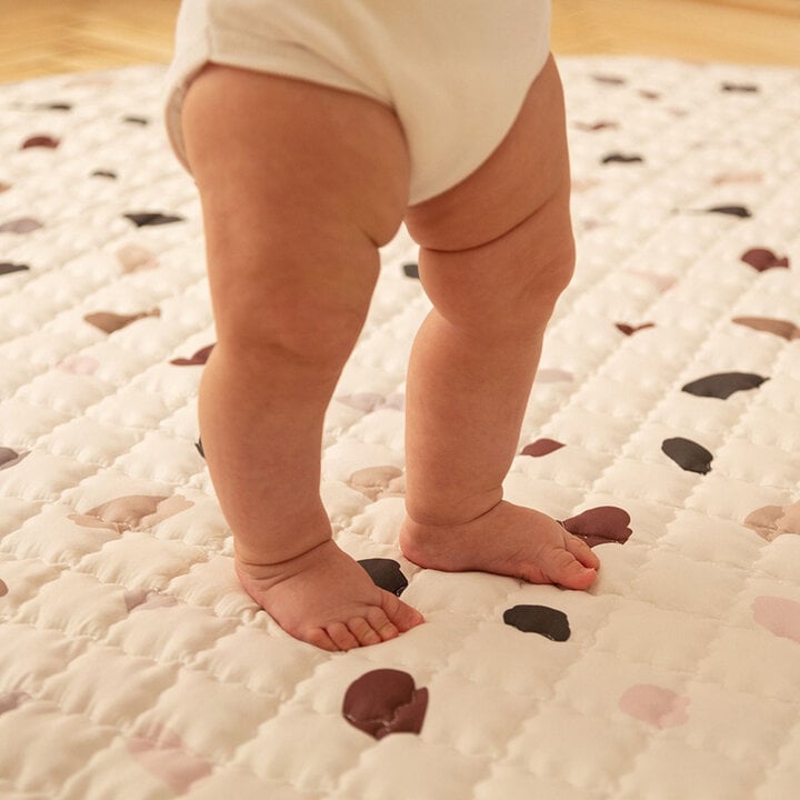 Spielteppich Baby Rund - Noa Konfetti Bunt - 3