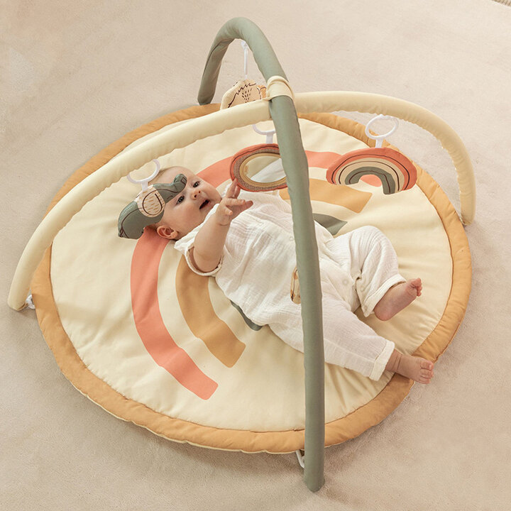 Babygym Spielmatte - Jungle Regenbogen Bunt - 2