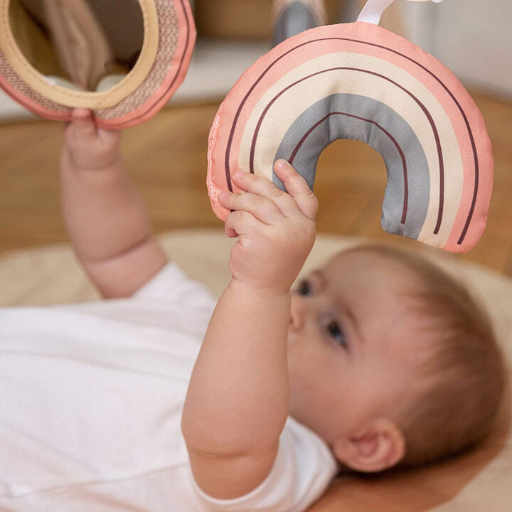 Babygym Spielmatte - Jungle Regenbogen Bunt - 3