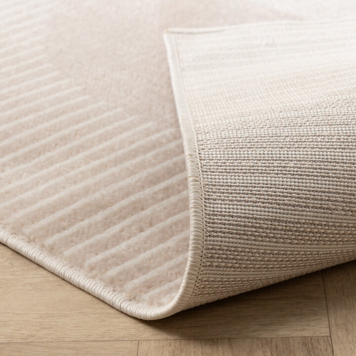 Skandinavischer Teppich - Aurora Shapes Beige - 6