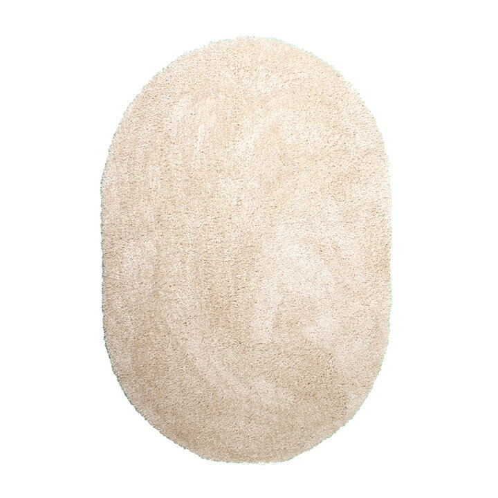 Shaggy Teppich Oval - Blaze Beige - 1
