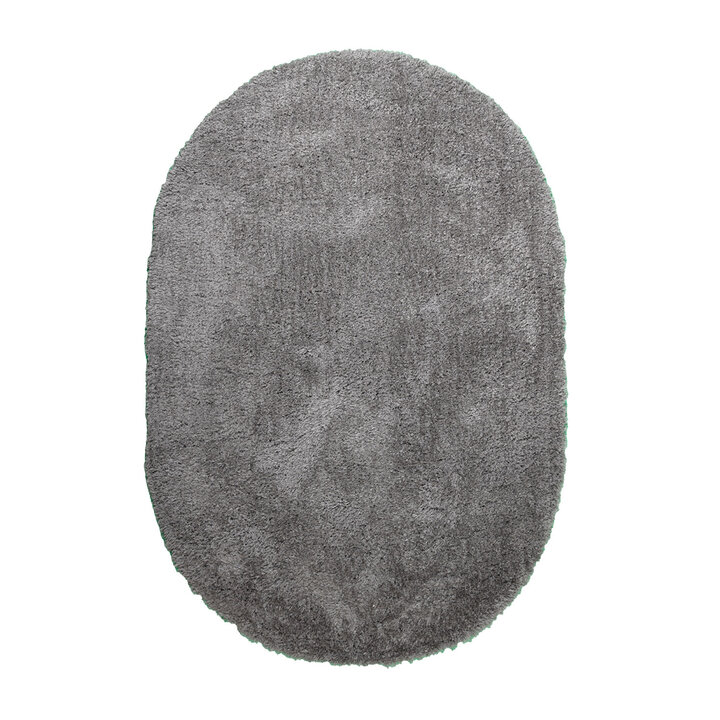 Shaggy Teppich Oval - Blaze Grau - 1