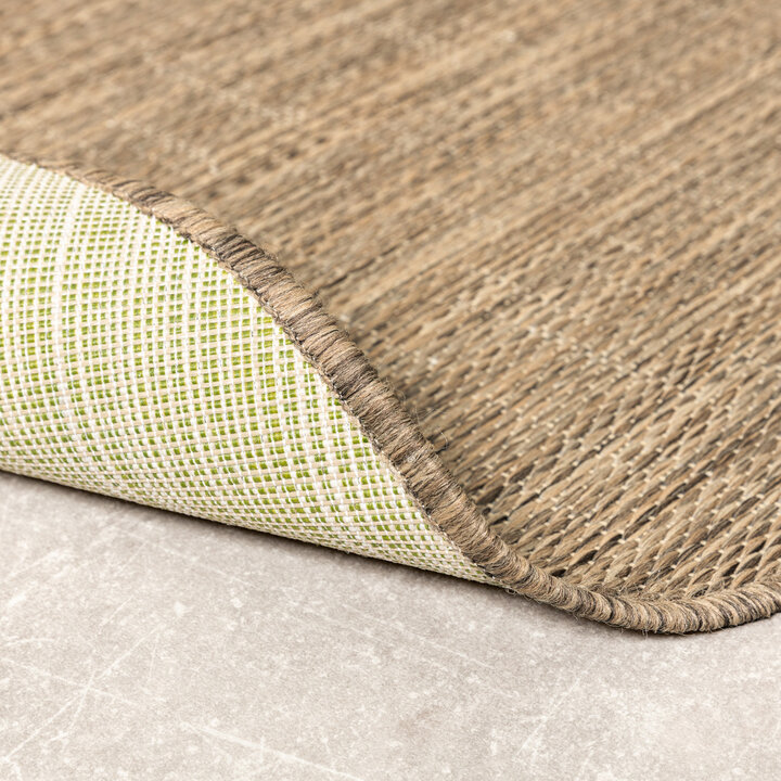 In- & Outdoor Teppich Rund - Malta Melange Natur - 6