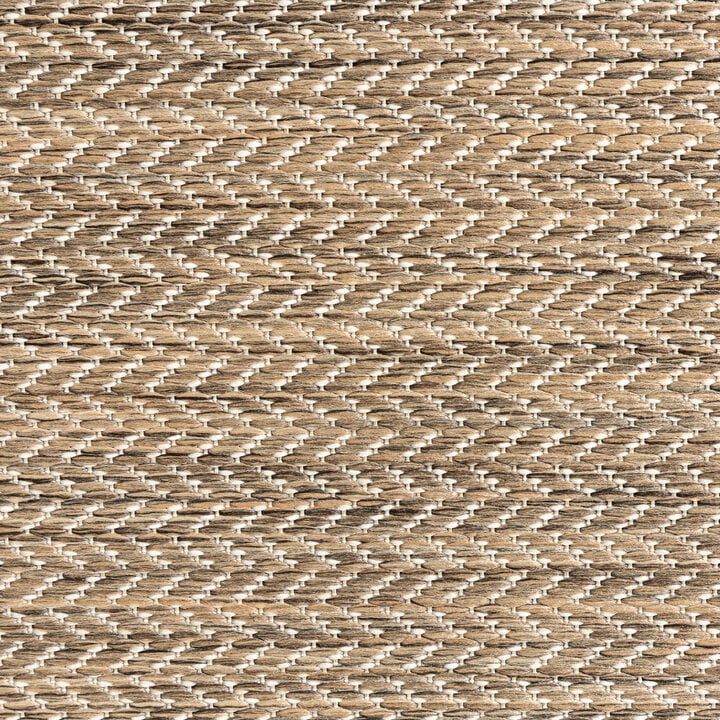 In- & Outdoor Teppich Rund - Malta Arrow Natur - 3