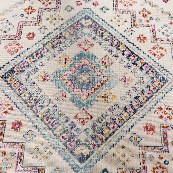 Boho Teppich - Joya Medaillon Bunt - 3