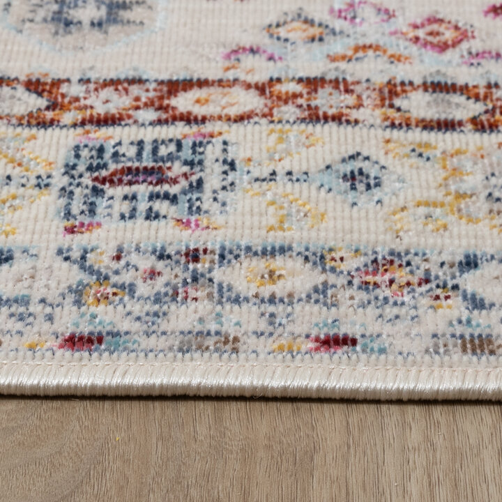 Boho Teppich - Joya Medaillon Bunt - 5