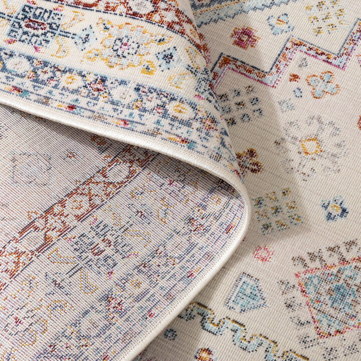 Boho Teppich - Joya Medaillon Bunt - 6