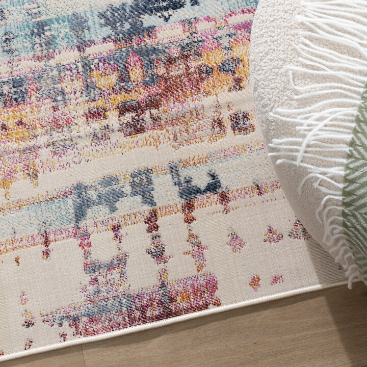 Boho Teppich - Joya Grunge Bunt - 2