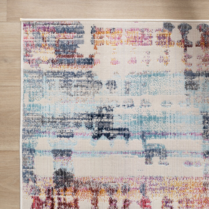 Boho Teppich - Joya Grunge Bunt - 4