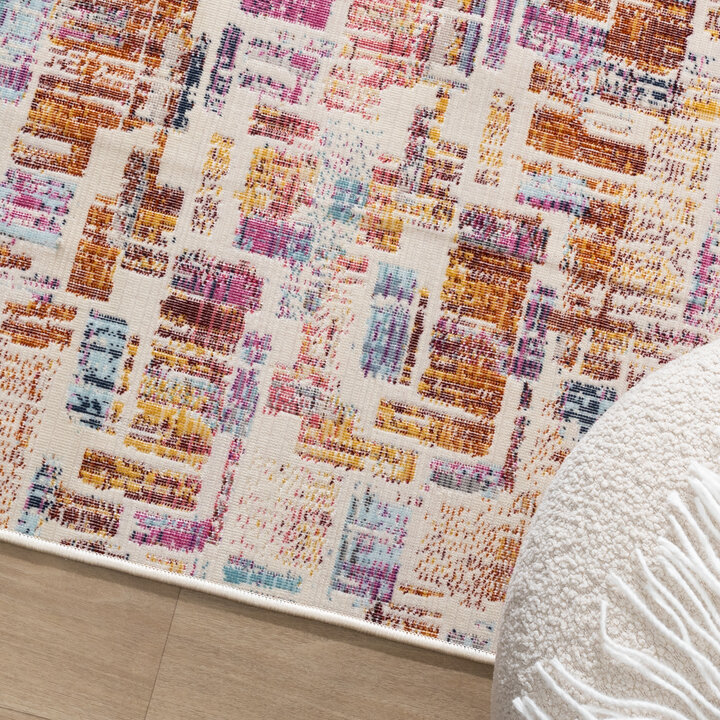 Boho Teppich - Joya Tiles Bunt - 2