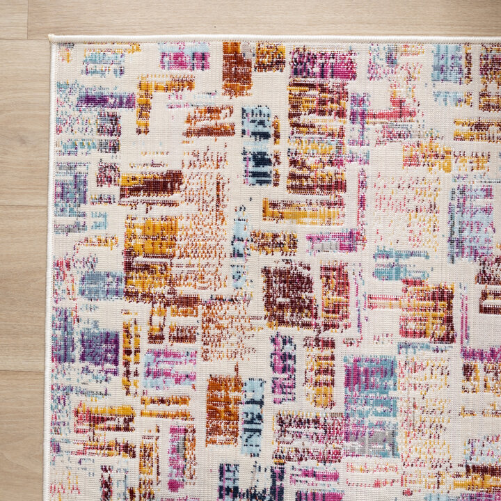 Boho Teppich - Joya Tiles Bunt - 4
