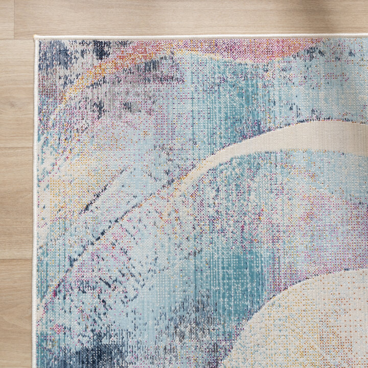 Boho Teppich - Joya Waves Bunt - 4