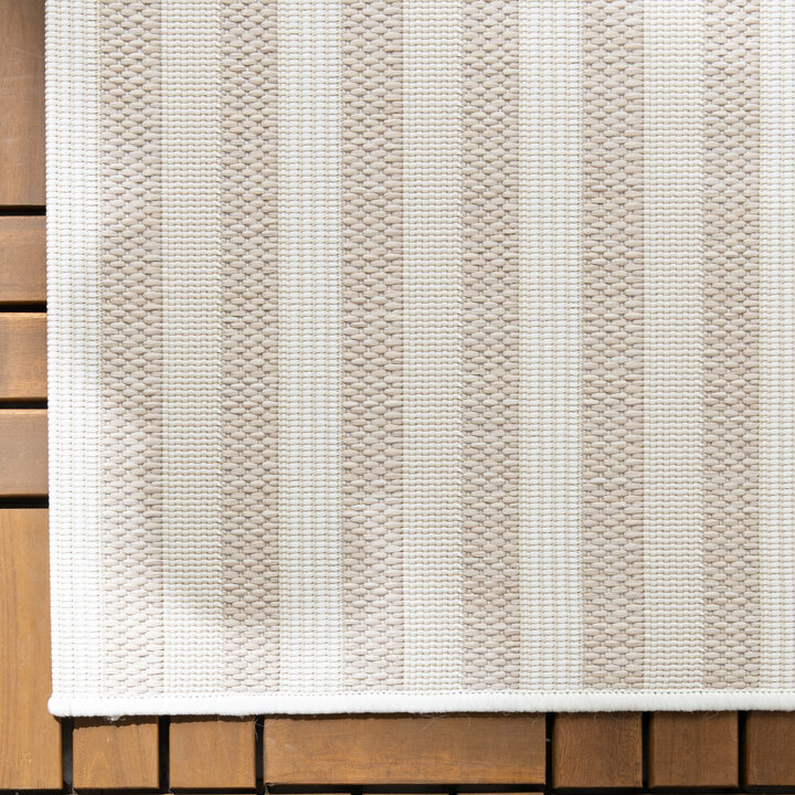 Outdoor Teppich - Capri Curves Beige Creme - 4