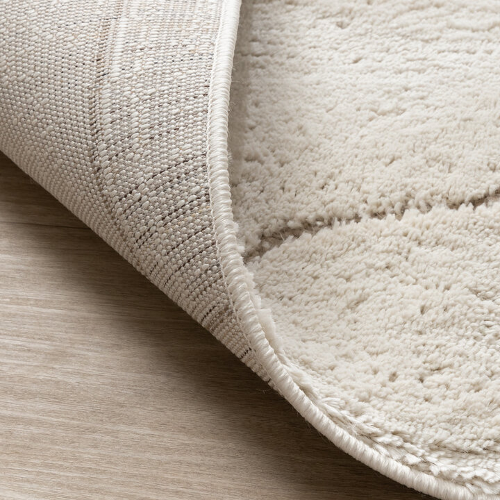 Teppich Wohnzimmer - Yune Stone Creme - 6