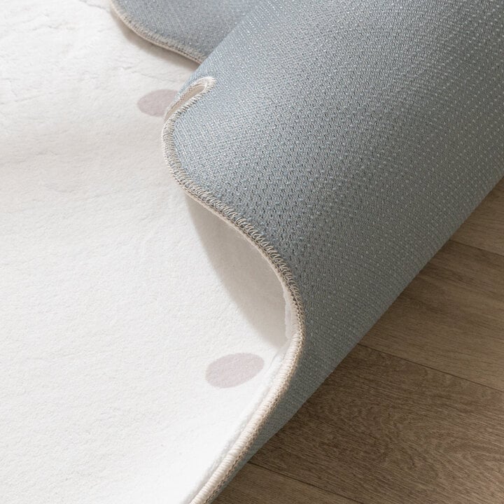 Teppich Kinderzimmer - Cloudy Dots Weiß - 6