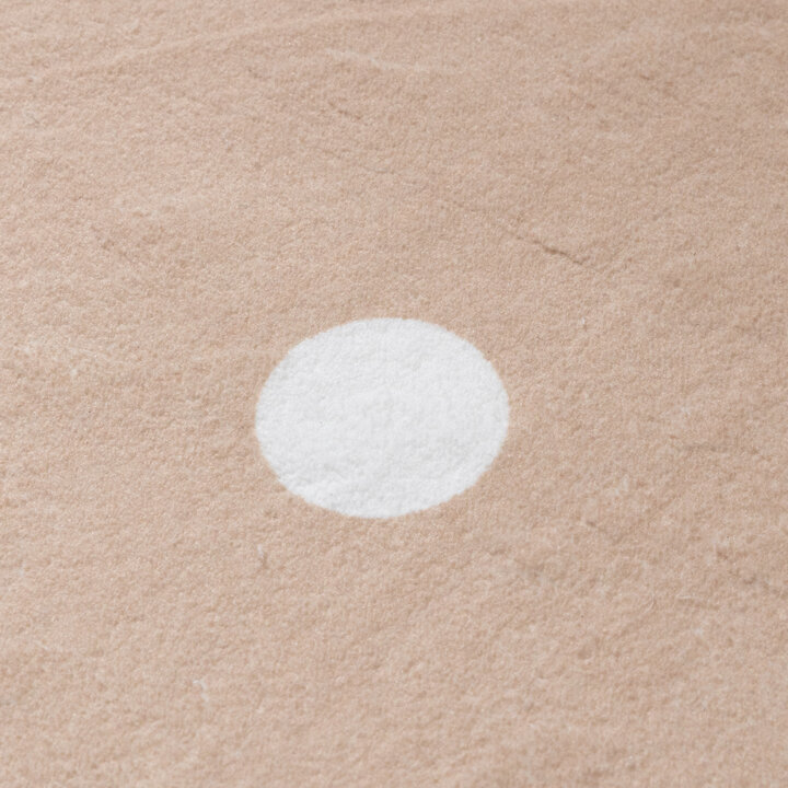 Teppich Kinderzimmer Rund - Cloudy Dots Beige - 4