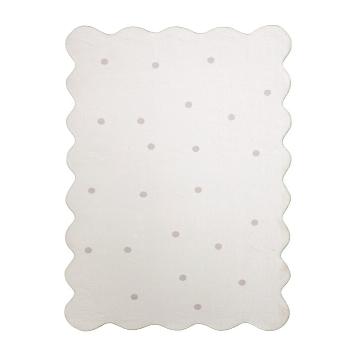 Teppich Kinderzimmer - Cloudy Dots Weiß - 1