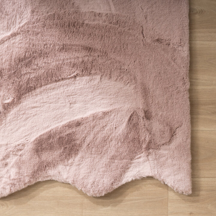 Hochflor Teppich - Comfy Supreme Wavy Rosa - 4