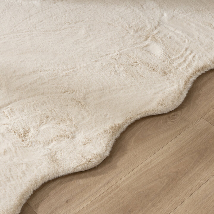 Hochflor Teppich - Comfy Supreme Wavy Creme - 5