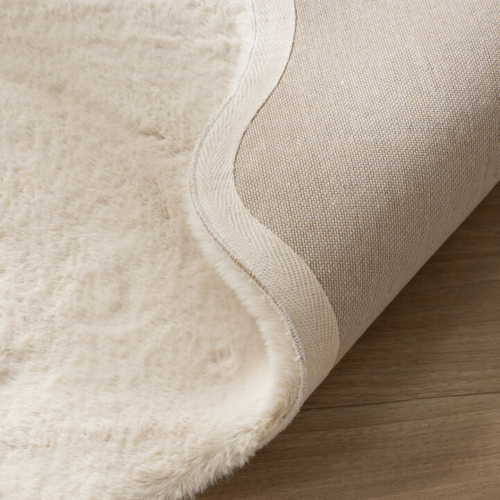 Hochflor Teppich - Comfy Supreme Wavy Creme - 6