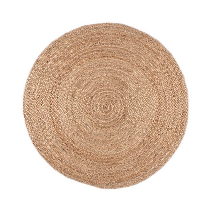 Jute Teppich Rund - Fair Natur - 1
