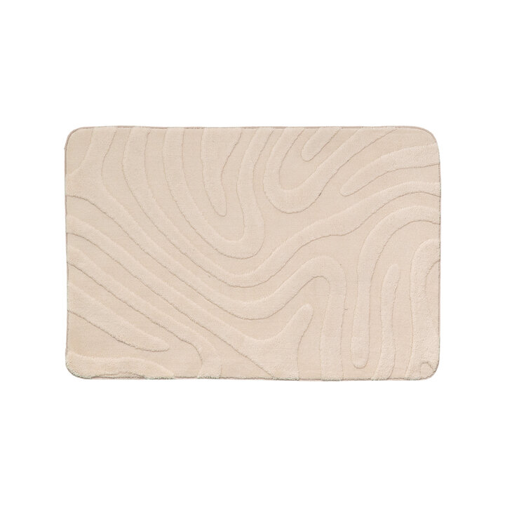 Badteppich - Cassie Shapes Beige - 1