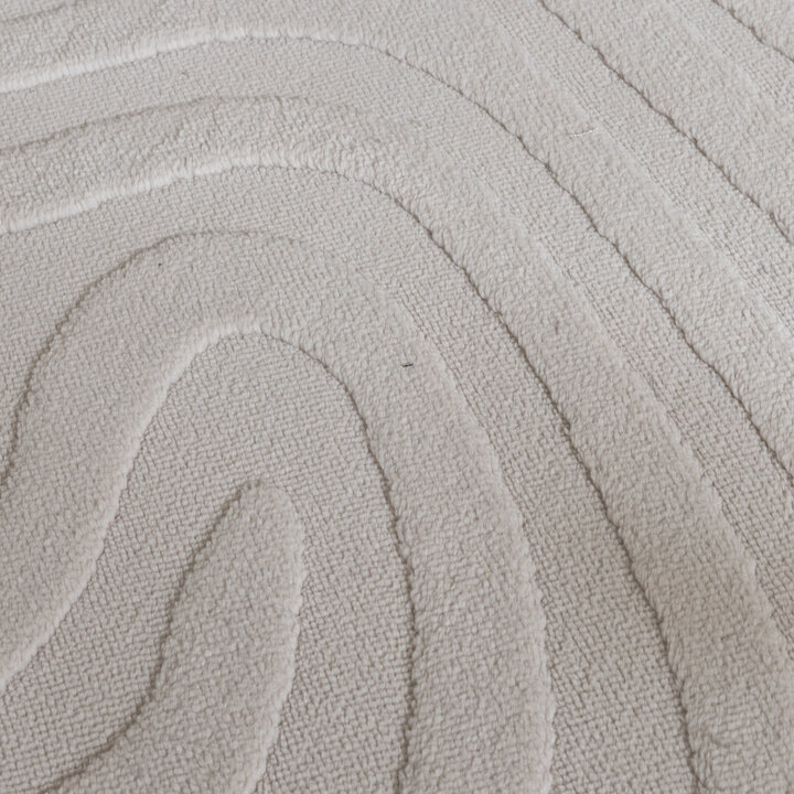 Badteppich - Cassie Shapes Taupe - 4