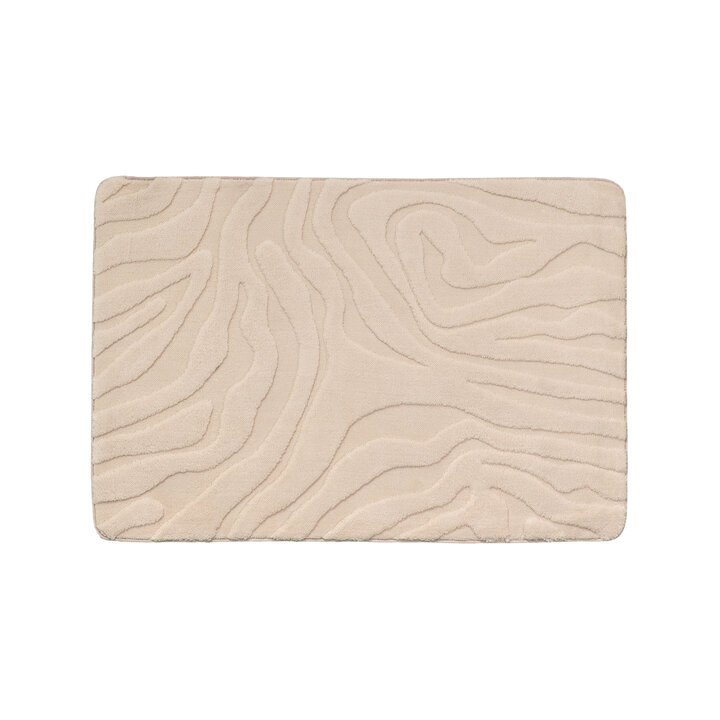 Badteppich - Cassie Zebra Beige - 1