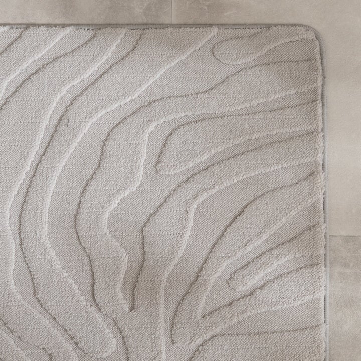 Badteppich - Cassie Zebra Taupe - 4