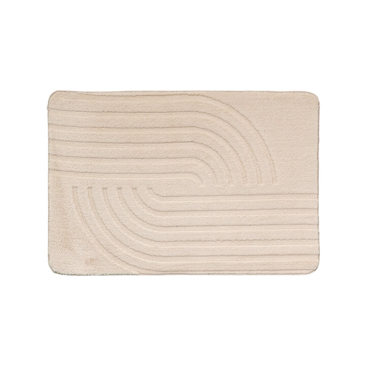 Badteppich - Cassie Curves Beige - 1