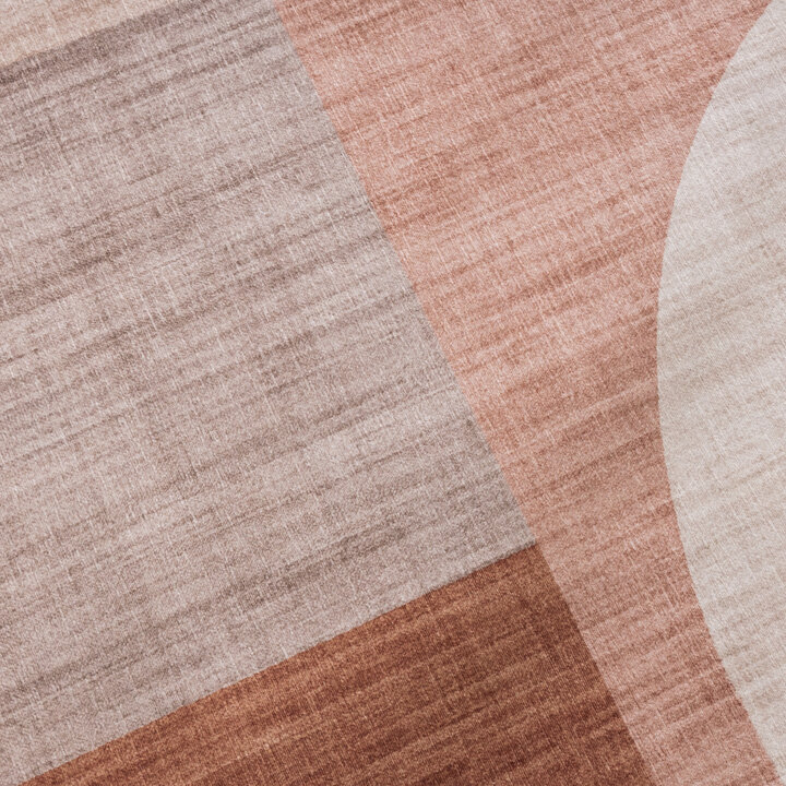 Gartenteppich Abstrakt - Groovy Shapes Creme Terra - 3