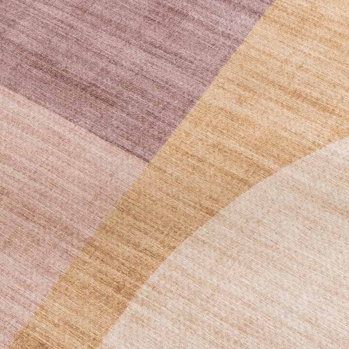 Gartenteppich Abstrakt - Groovy Shapes Pastell - 3
