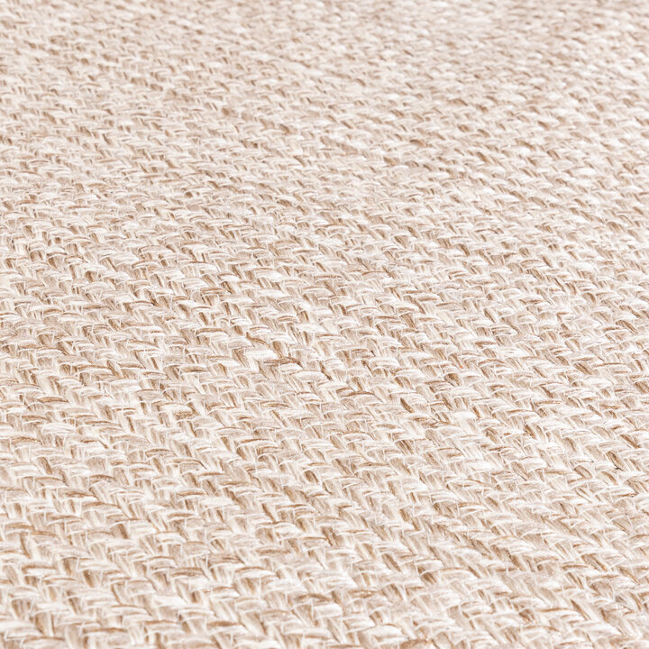In- & Outdoor Jute Teppich Oval - Bali Beige - 6