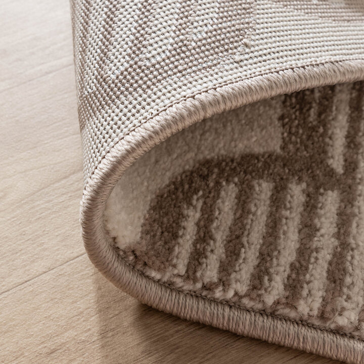 Teppich Kinderzimmer - Bowie Blume Creme - 6