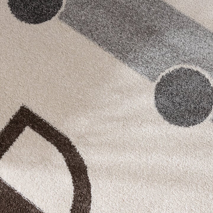 Teppich Kinderzimmer - Bowie Auto Creme - 3