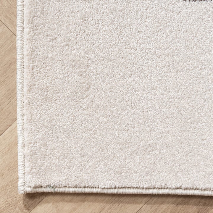 Teppich Kinderzimmer - Bowie Auto Creme - 4