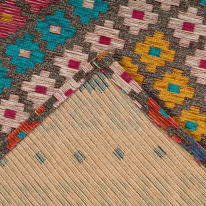 Teppich Wohnzimmer - Patty ZigZag 225 Bunt - 4
