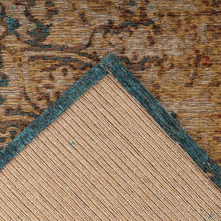 Teppich Wohnzimmer - Patty Vintage 725 Creme Blau - 4