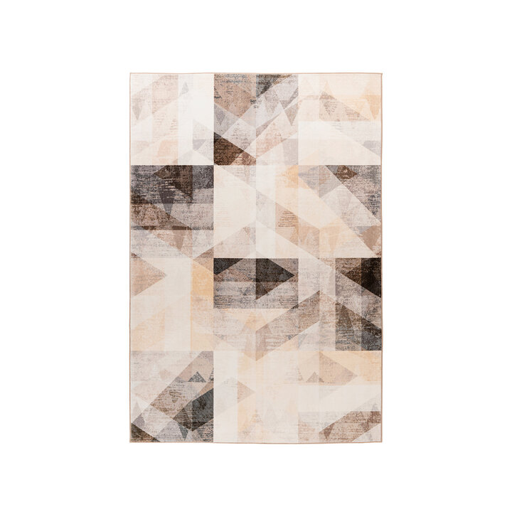 Moderner Teppich - Sarah  Geo 900 Grau Beige - 1